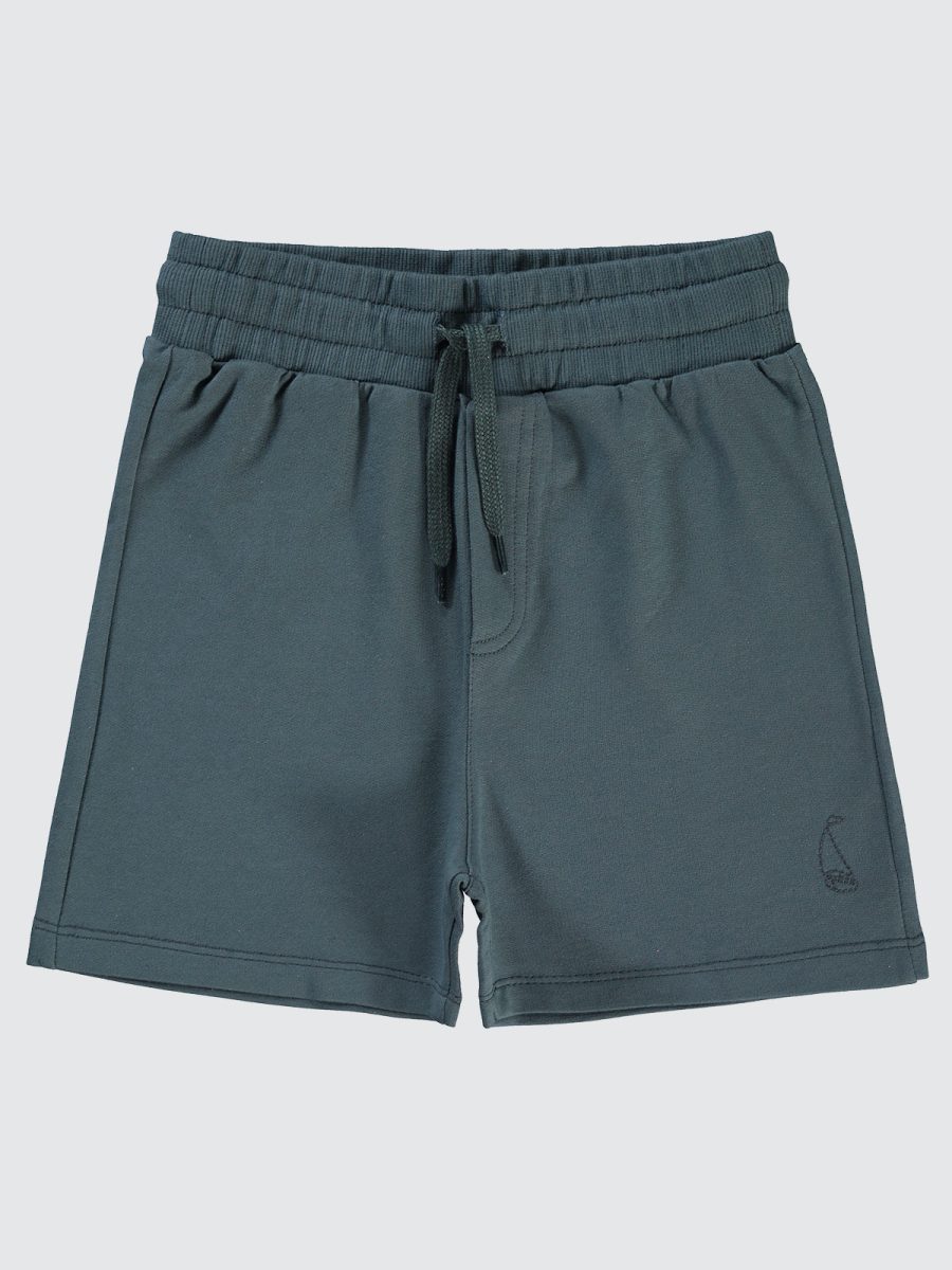 Civil - Boys Sail Embroidered Basic Shorts - kids