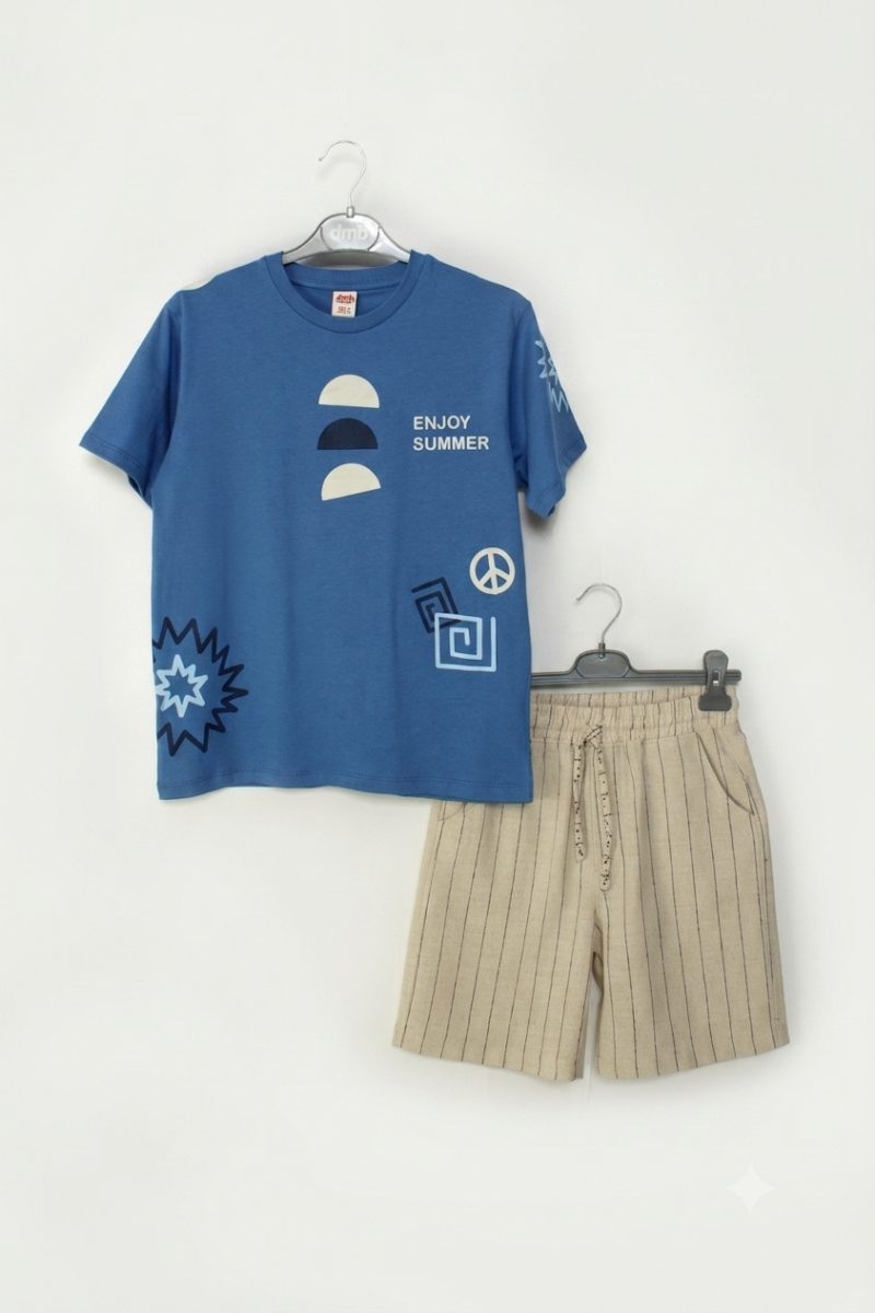 DMB - linen Boy short set