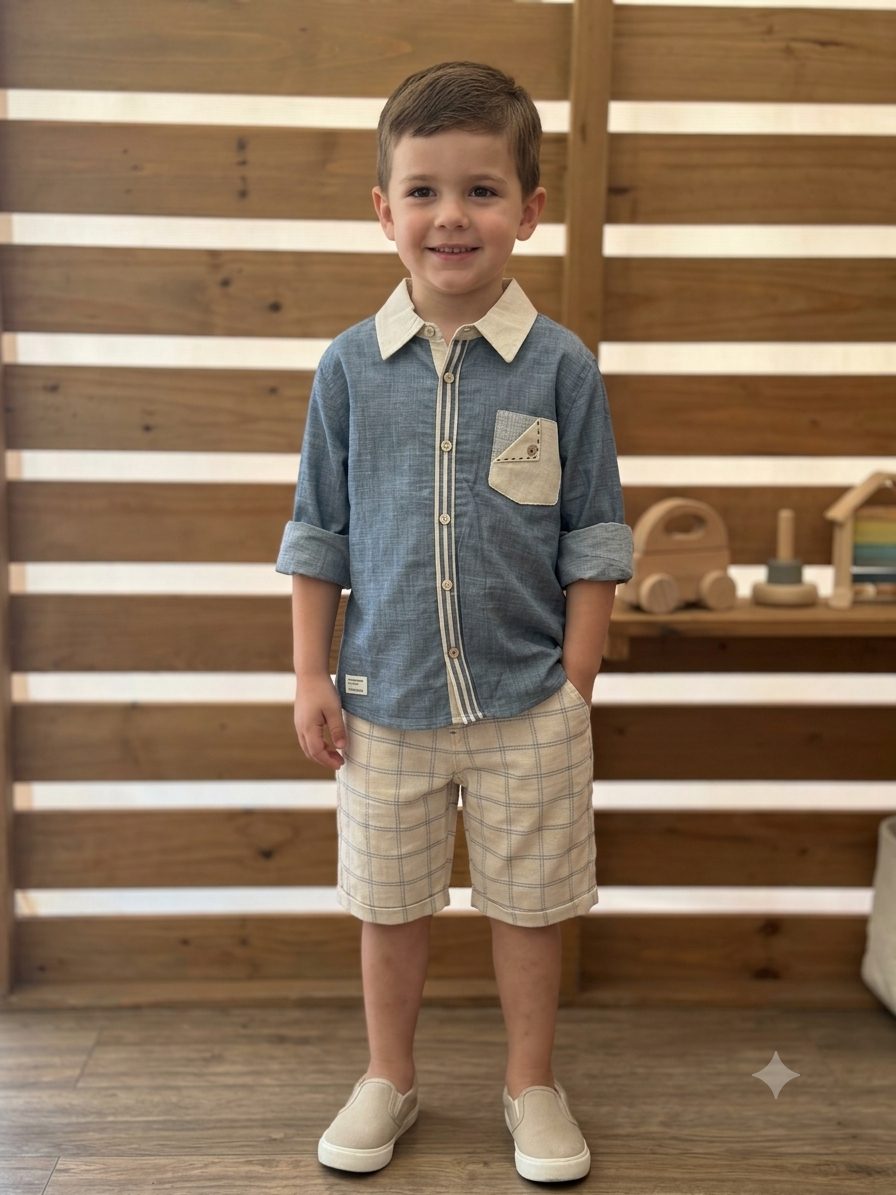 hype Club - Boys short set with backbag