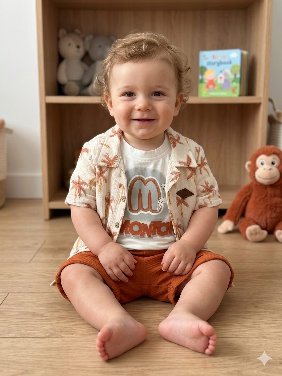 JNF - Baby Boy short set of 3 pieces