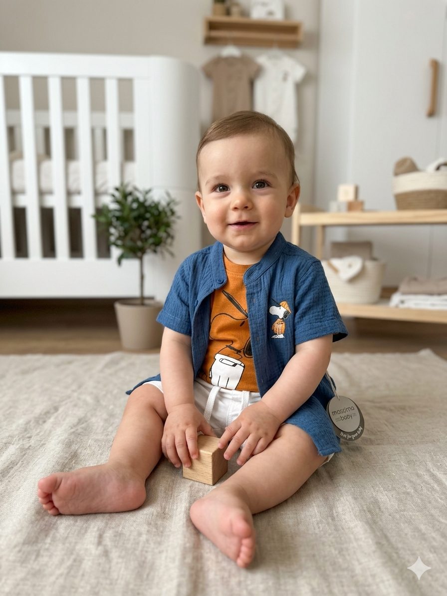 massima - snoopy Baby Boys's set