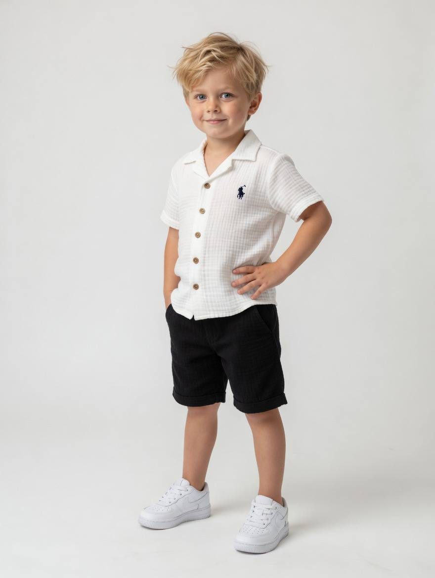 Tommy - muslin boy set
