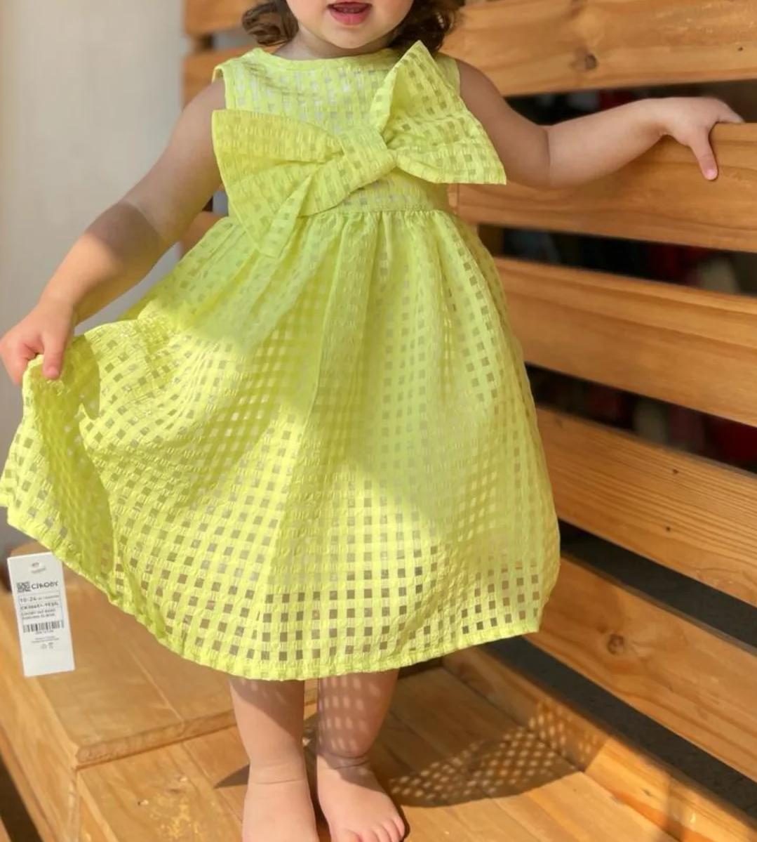 Cikoby - baby girl woven dress