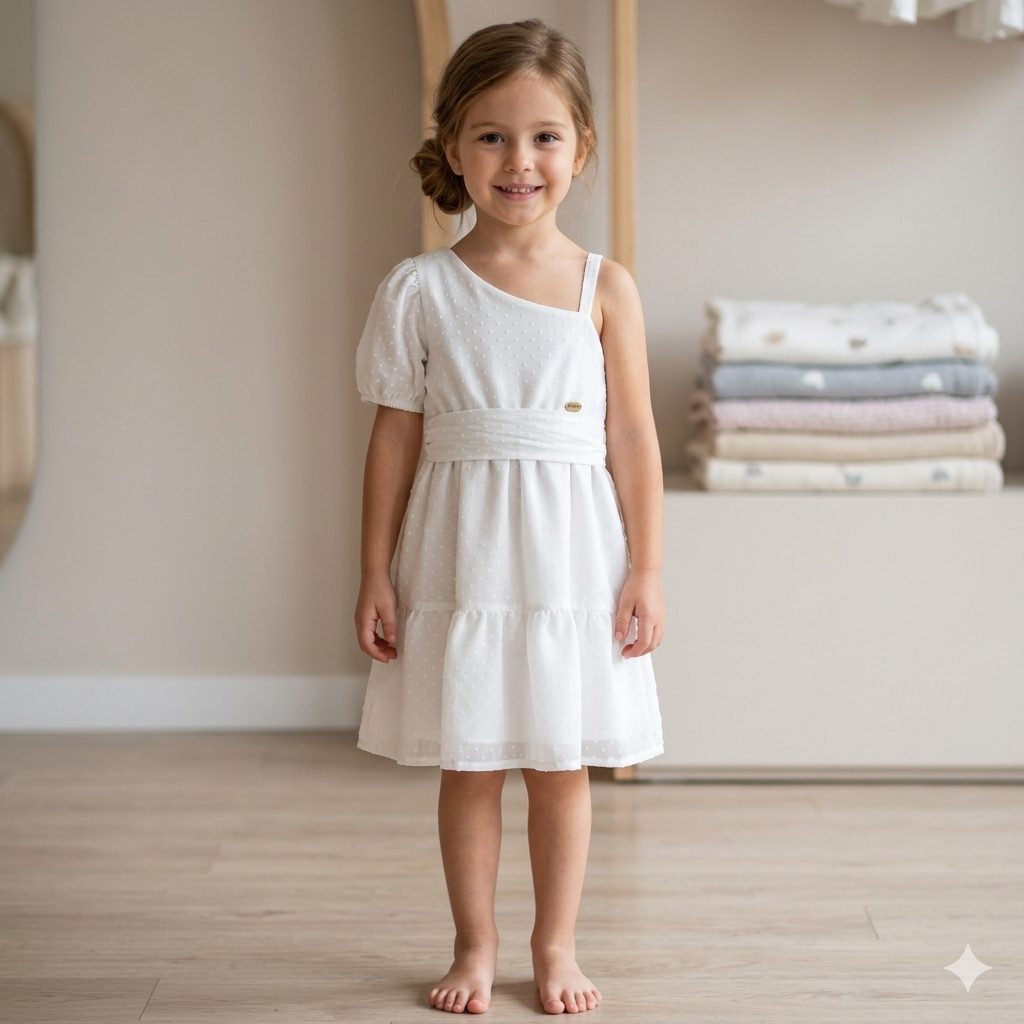 cikoby - white flush dress
