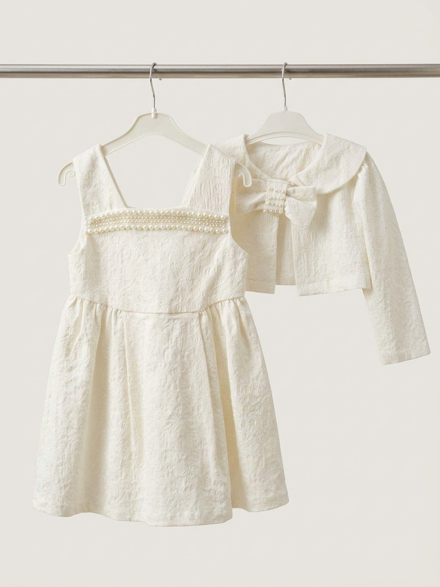 cikoby - PEARL DETAILED JACKET AND DRESS
