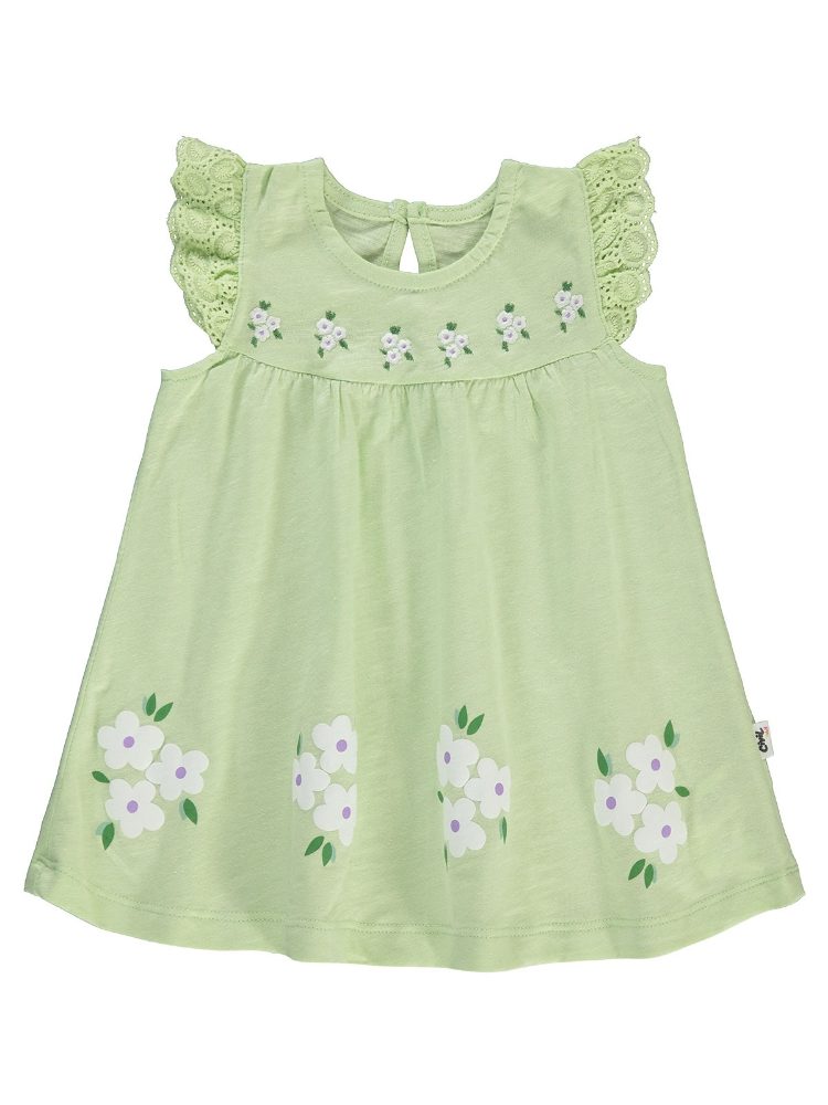 Civil - Baby Floral Printed Embroidered Dress