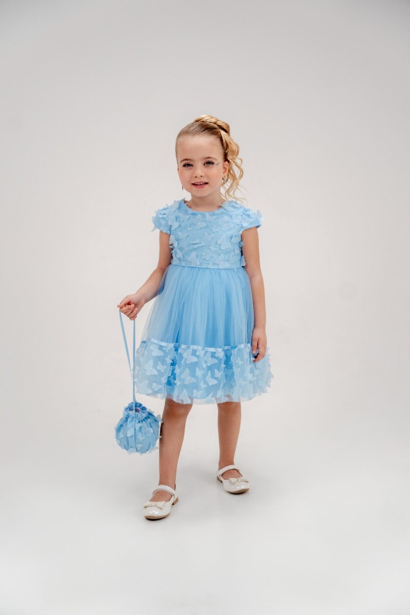 Eray Kids - butterfly dress with bag