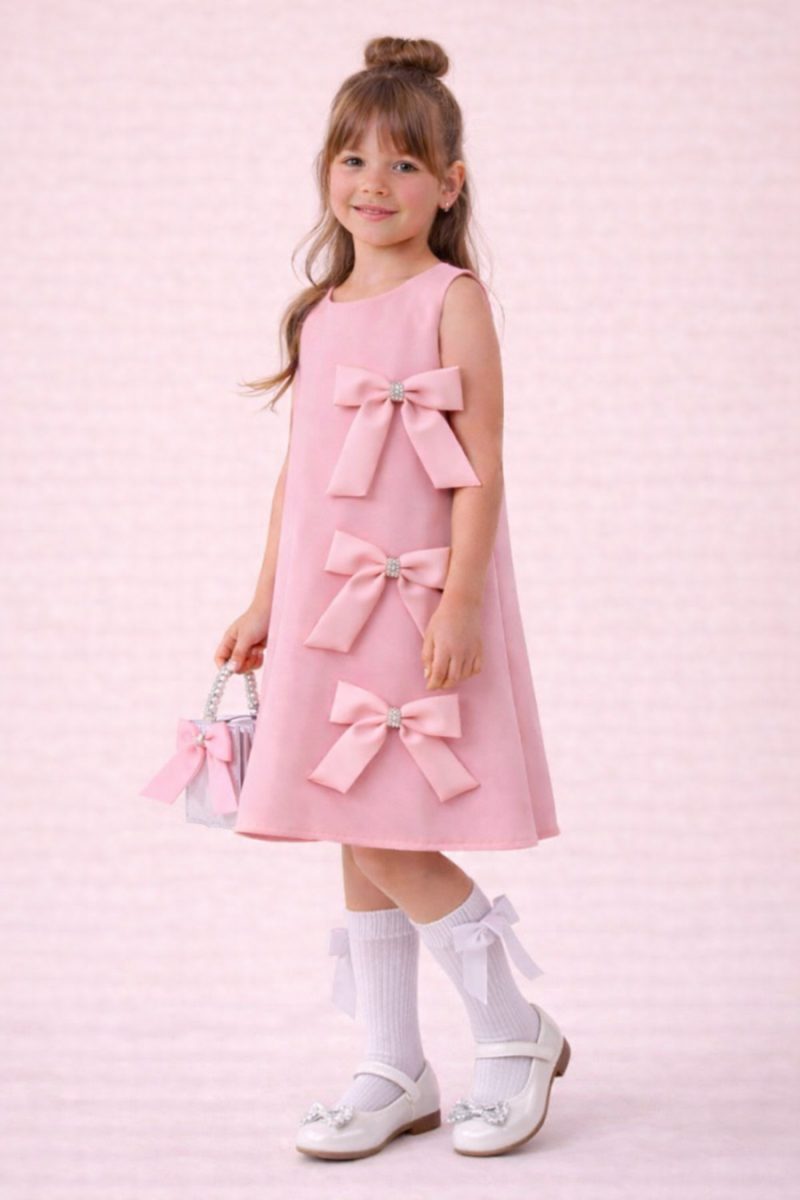 Eray Kids -bow princess dress