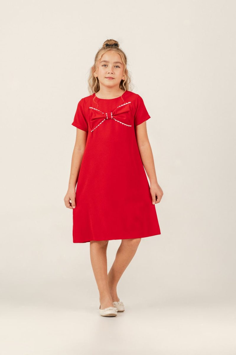 Eray Kids - red dress with bow