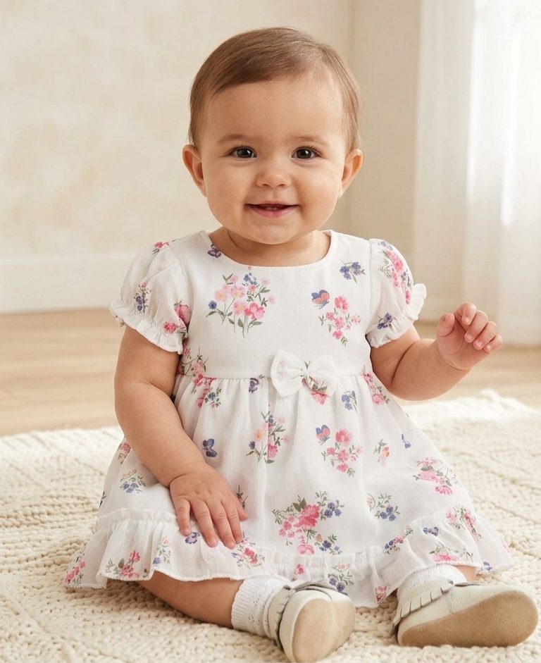 lupita- baby girl flower dress