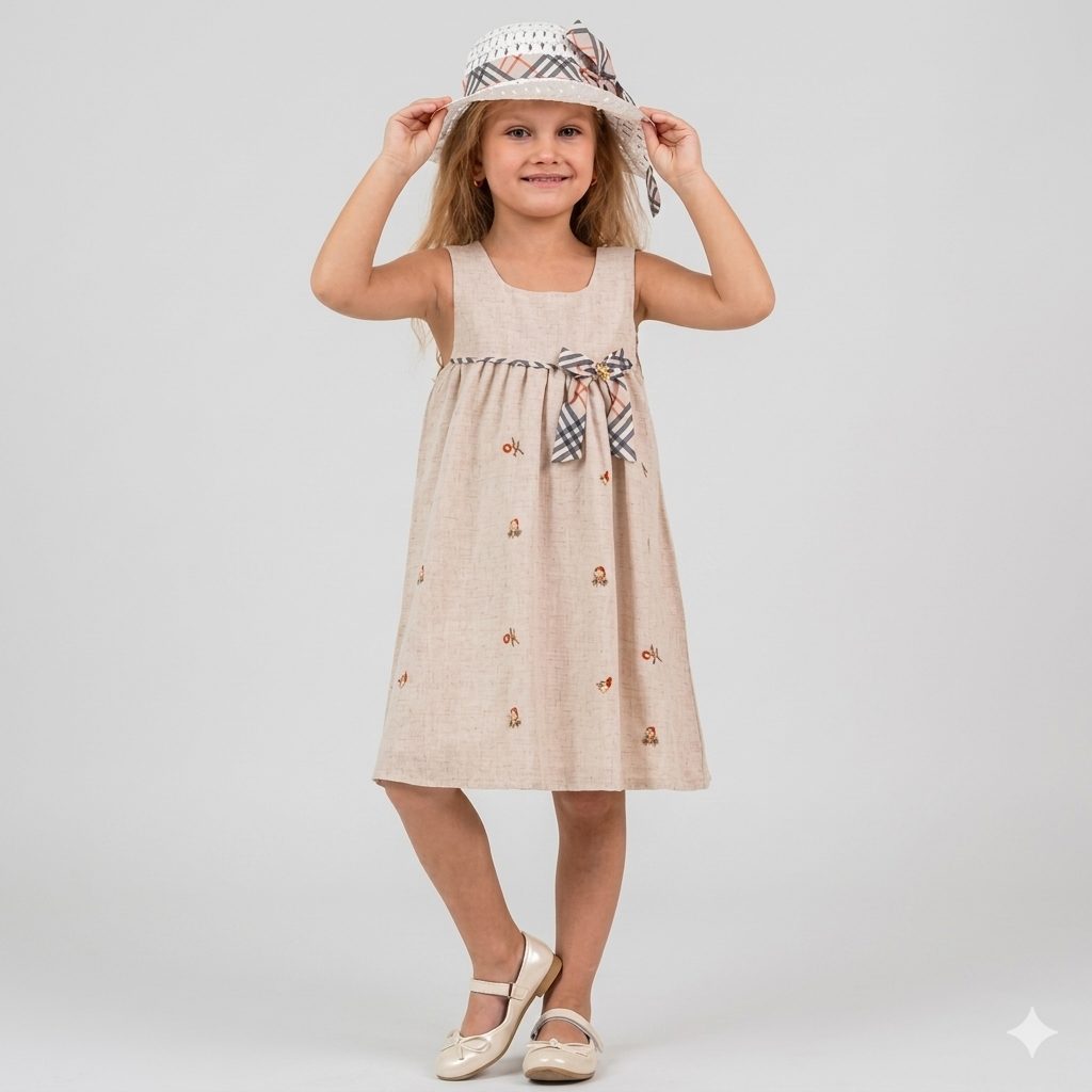 PAMPAL KIDS - dress with hat