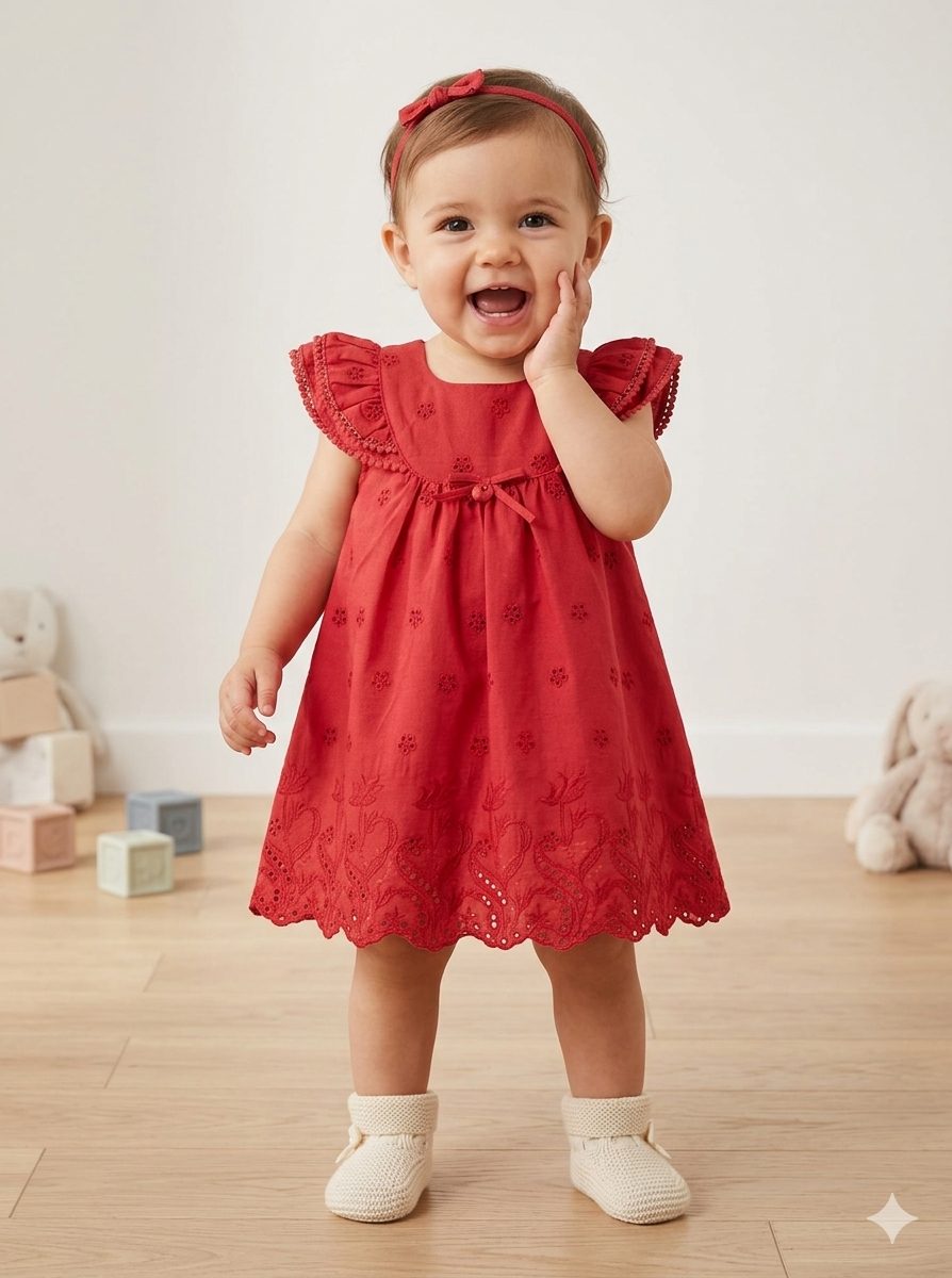 monna Rosa - red dress