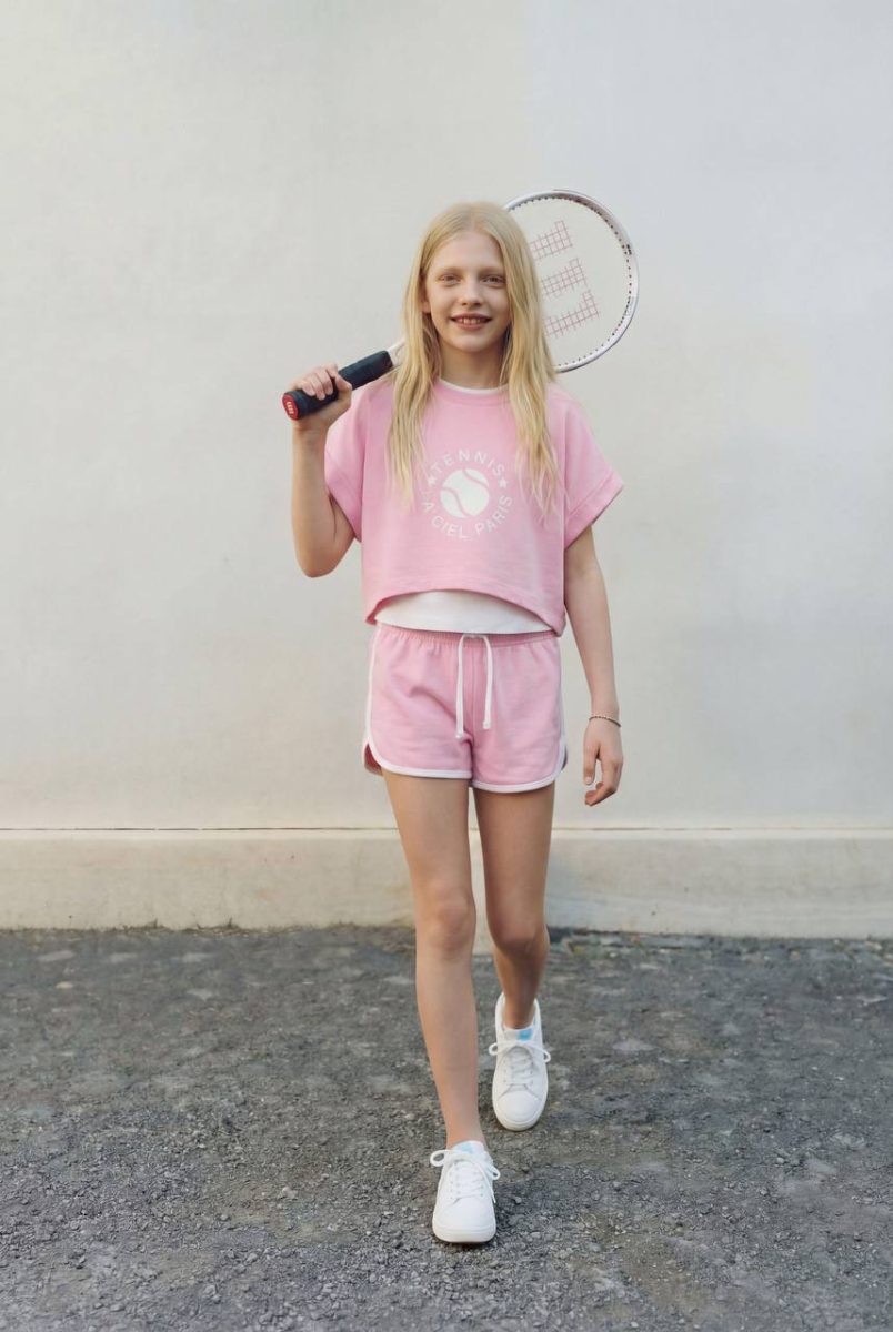 LaCiel - tennis set crop with short