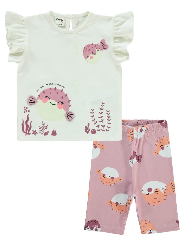 Civil - Baby Balloon Fish cotton set