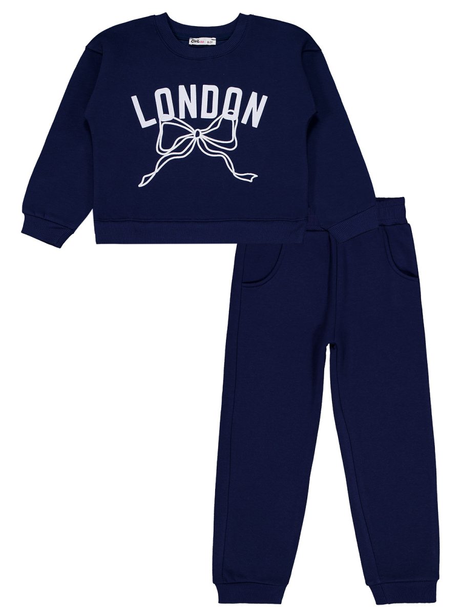 Civil Girls London Print Tracksuit Set
