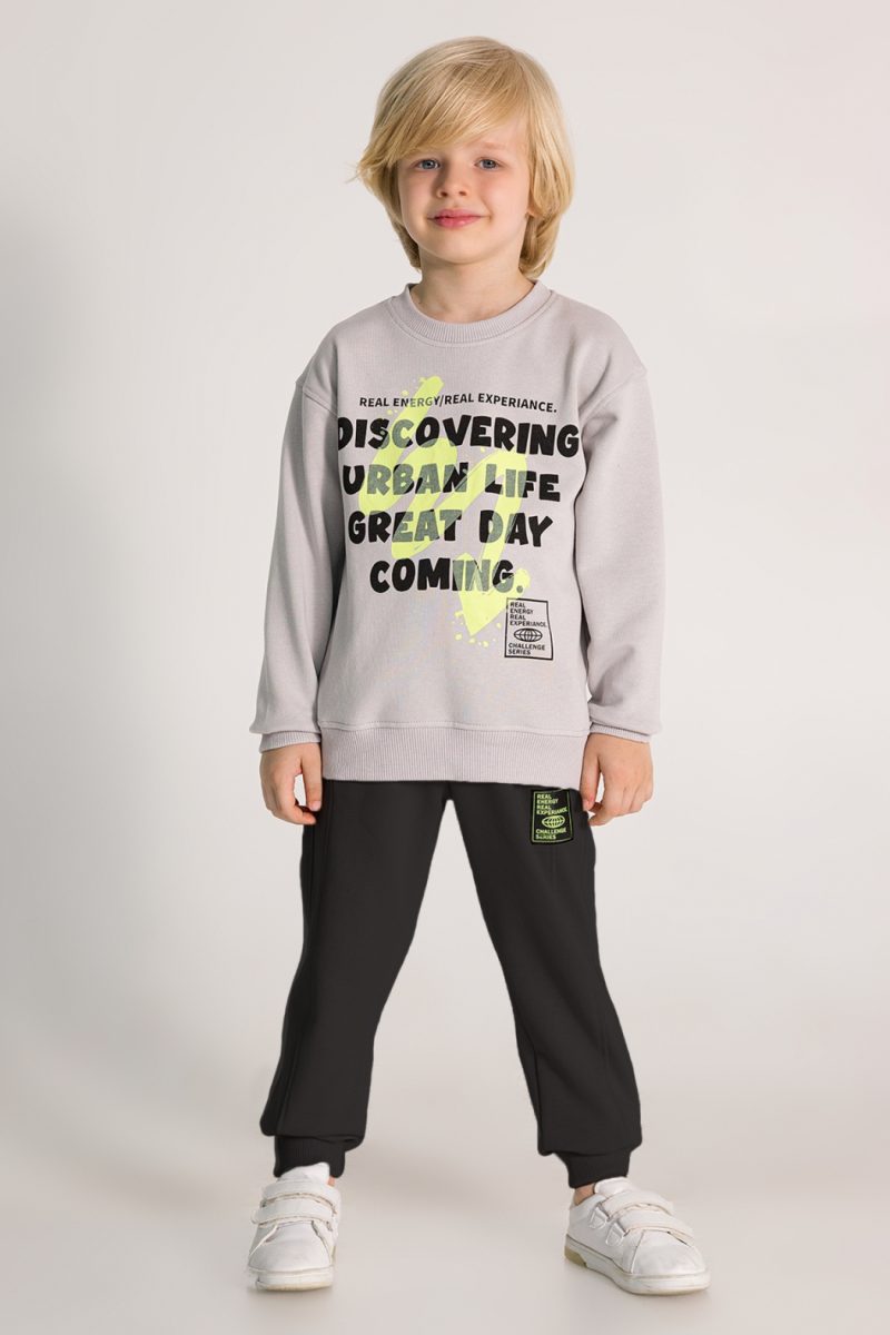 DMB- Boys' "Discovering Urban Life" Tracksuit Set