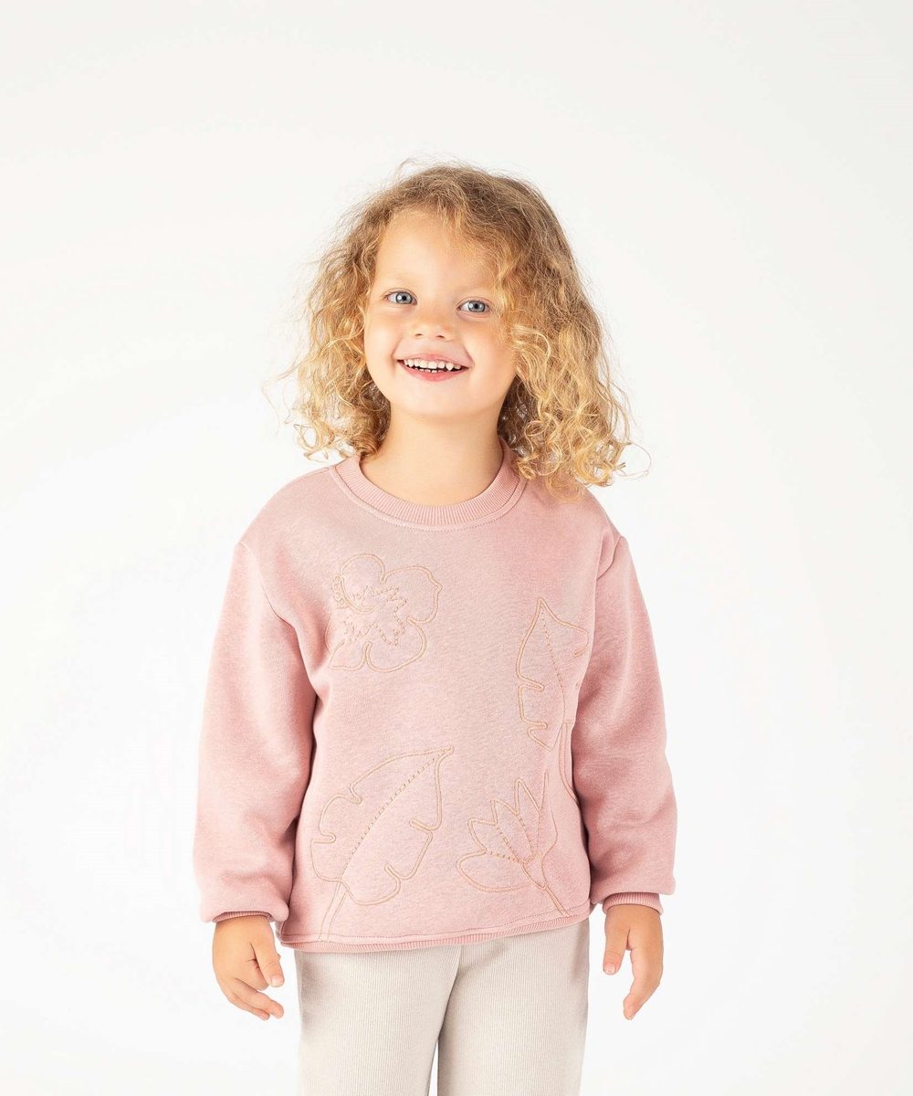 Divonette Girl Sweatshirt pinky