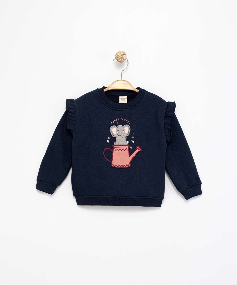 Divonette Girl Sweatshirt , funny tea times