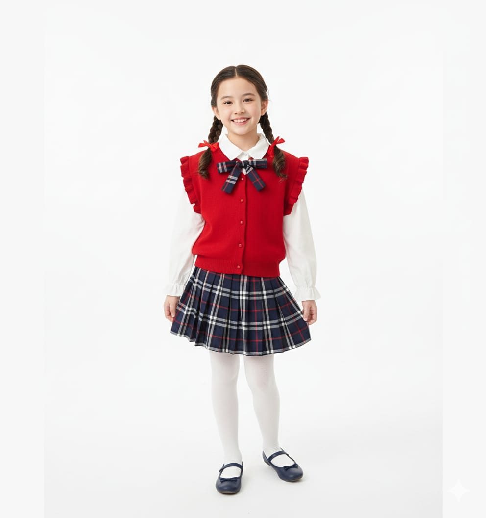 Pampal Kids – Skirt Set with Bow