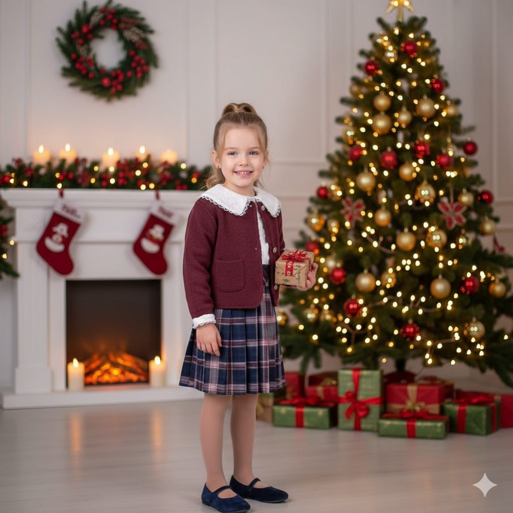 Bebus – Elegant Little Girl 3-Piece Carreau Set