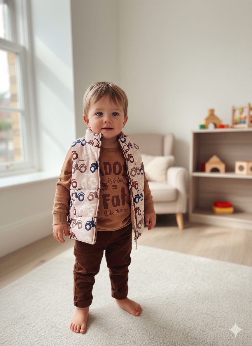 Bebus – Little Gentleman 3-Piece Set with Stylish Fiber Vest