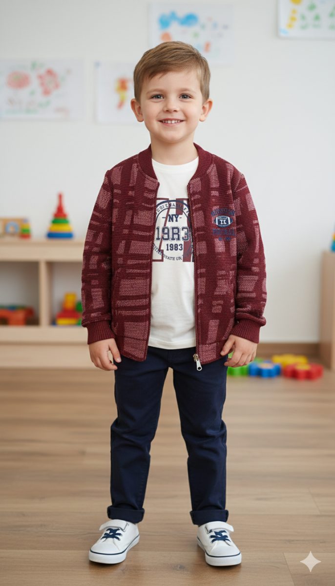 Bebus – Little Gentleman 3-Piece Jacket Set