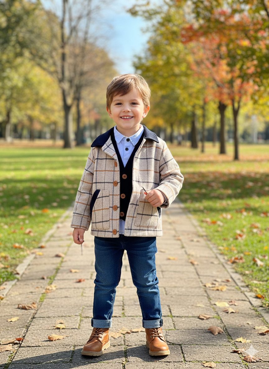 Bebus – Little Gentleman 4-Piece Vest & Blazer Set