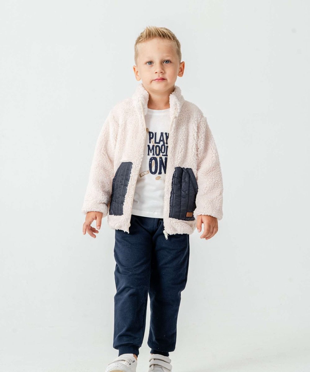 Sani – Little Gentleman 3-Piece Zipper Jacket Set