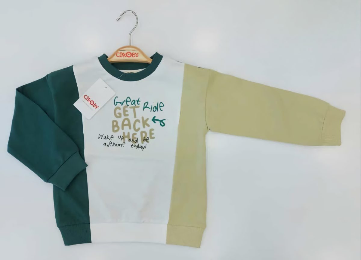 Çikoby- Boy's Printed Sweatshirt