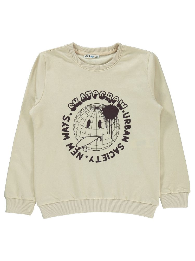 Civil Boys Skatecrew Printed Sweatshirt