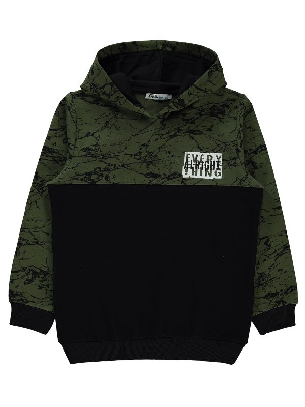 Civil Boys Every Print Marble Printed sweatshirt