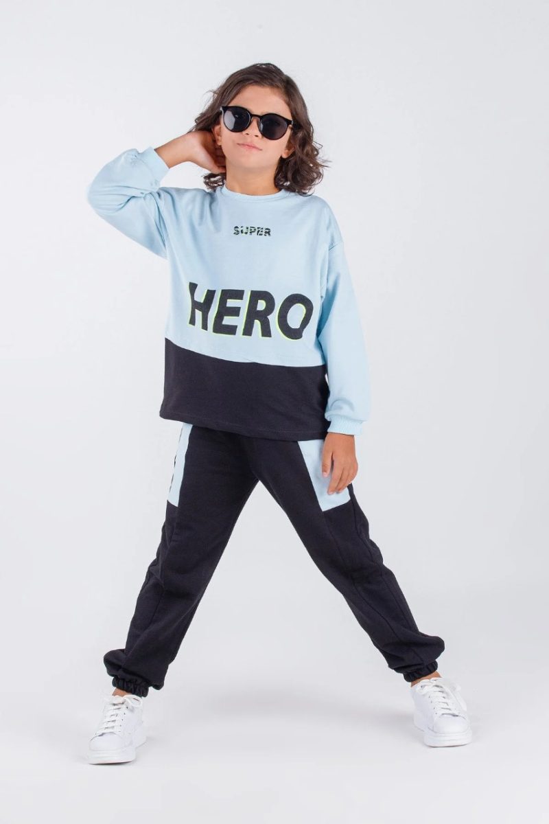 Tuffy Hero Printed Boys Double Suit