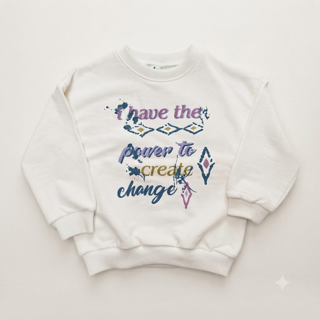 cichild kids have the power to create sweatshirt