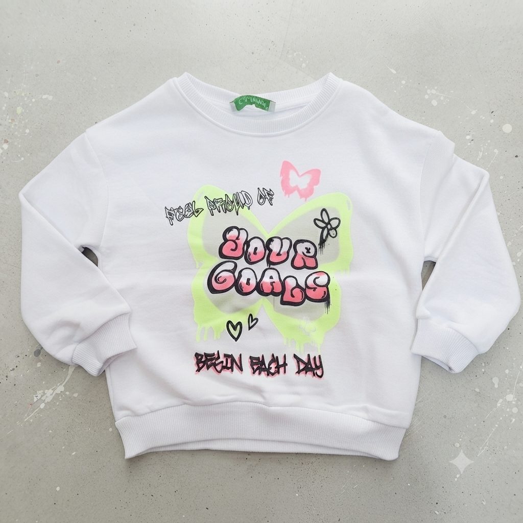 cichild kids four goals sweatshirt