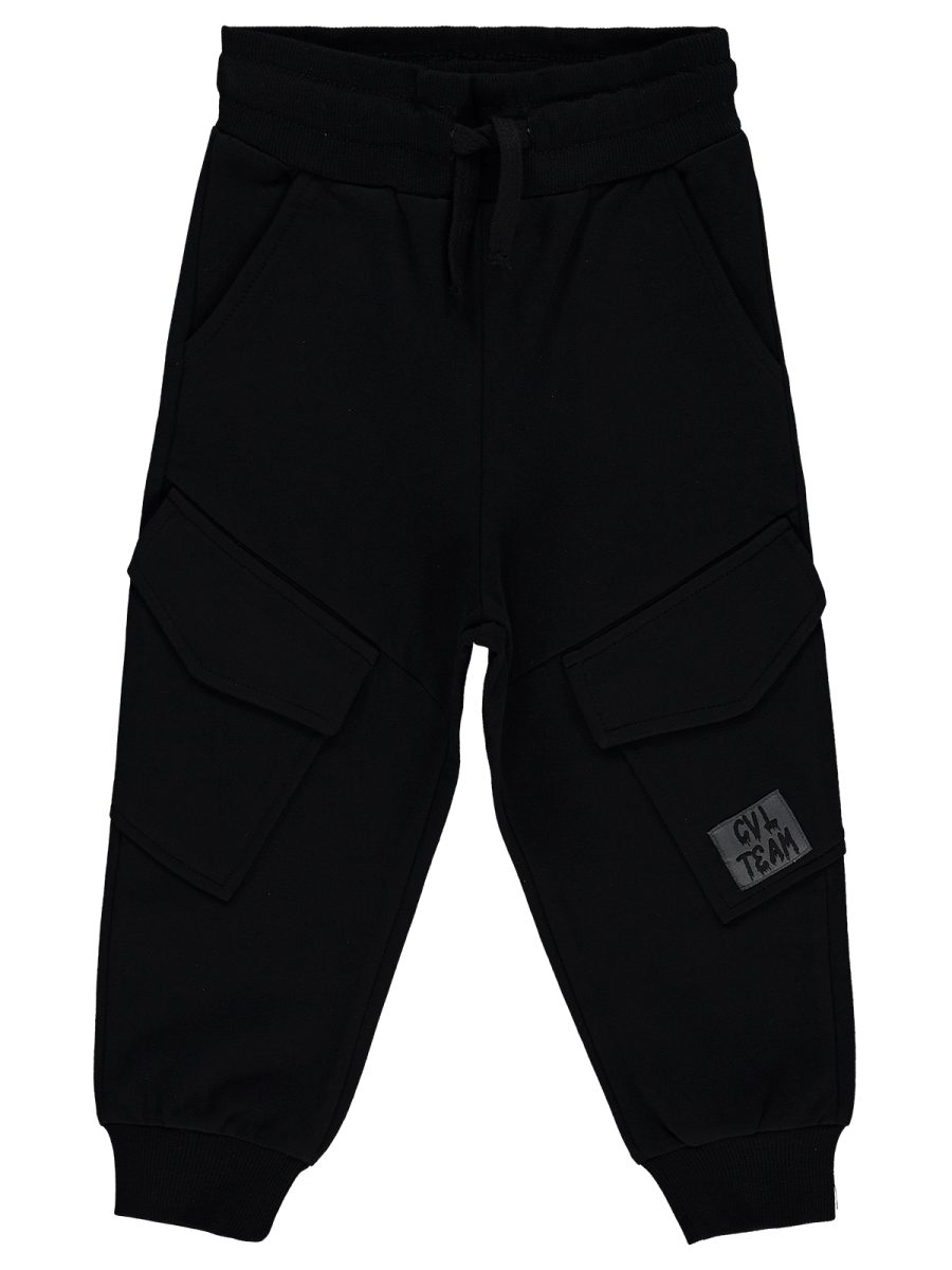 CVL team labeled black trackpants
