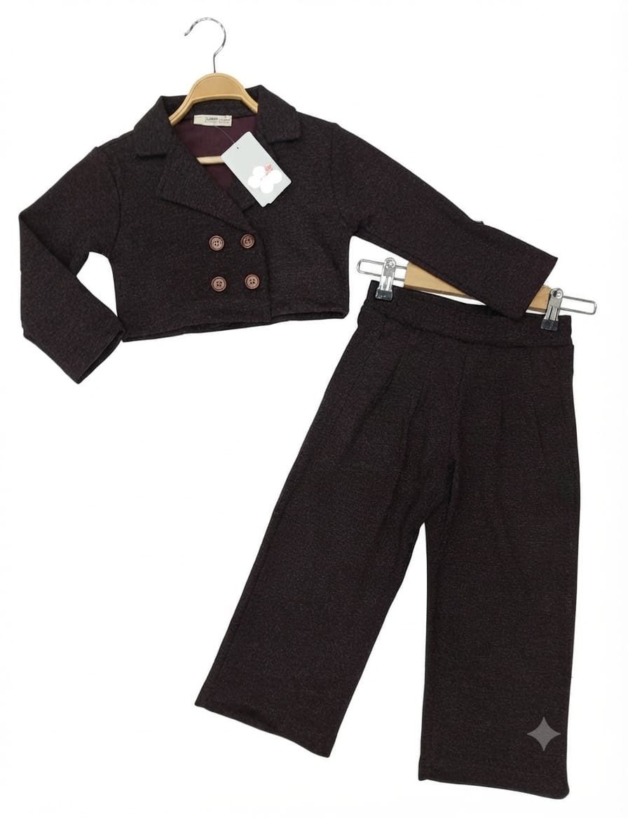 cikoby - double breasted jacket and pants set
