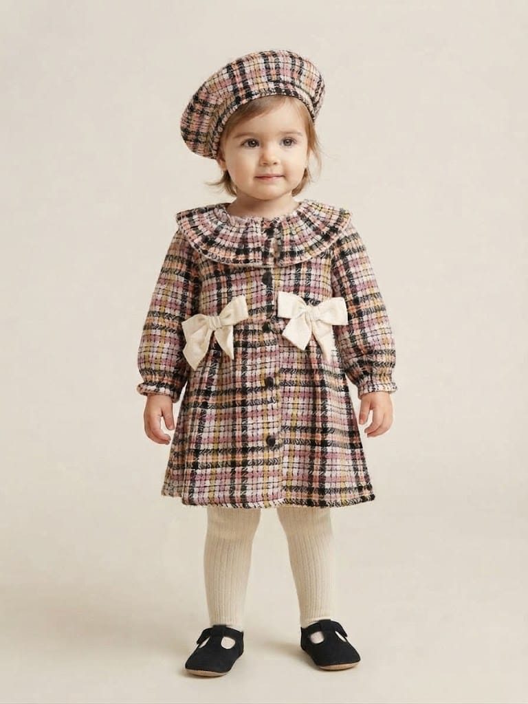 cikoby - parisian tweed dress