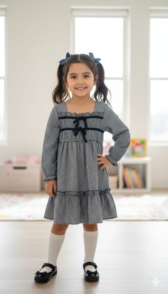 cikoby - the bow detail dress