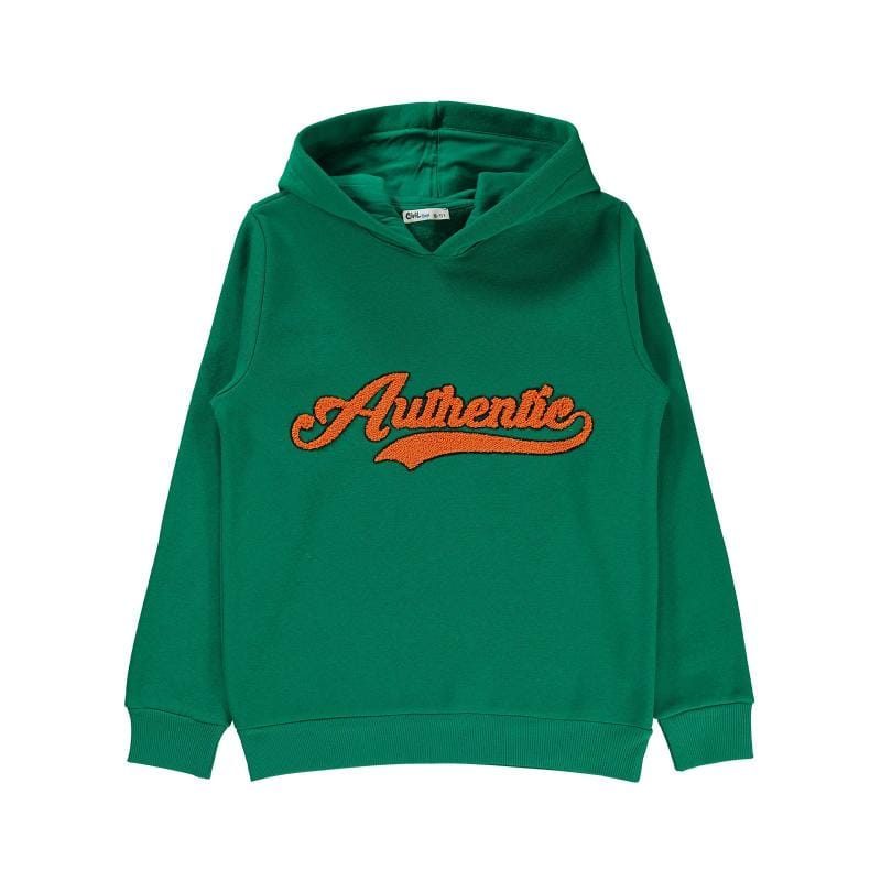 Civil Authentic Embroidered Hooded Sweatshirt