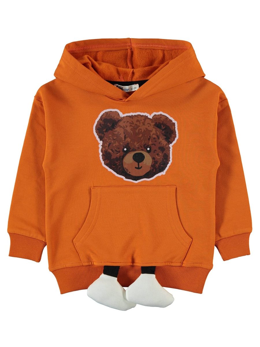 civil - 3D teddy bear printed sweatshirt
